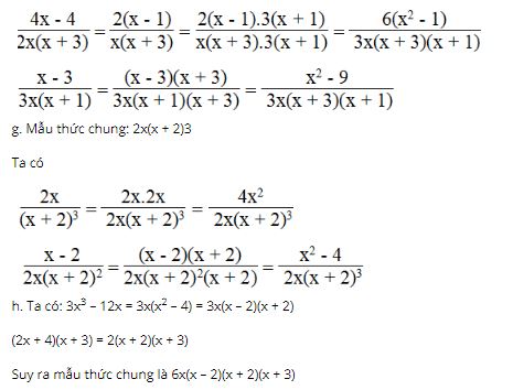 Bài tập toán lớp 8