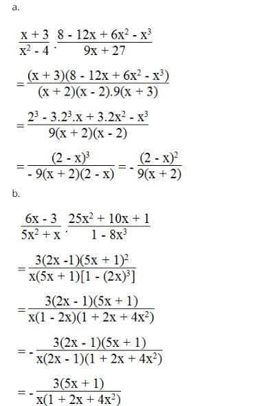 Bài tập toán lớp 8