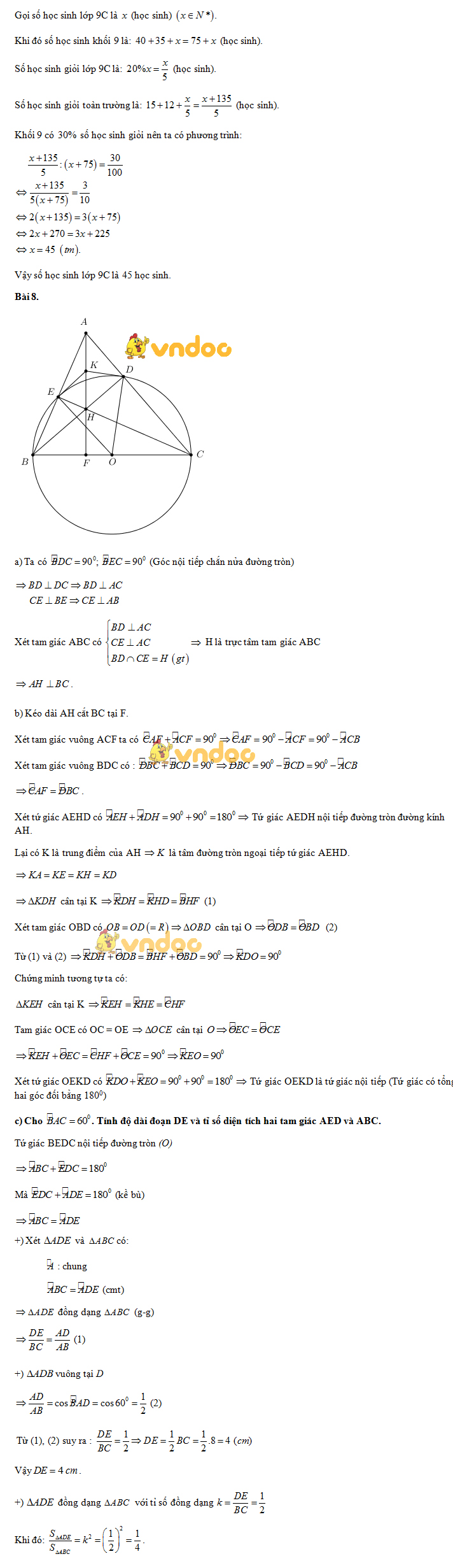 Đề thi tuyển sinh vào lớp 10 THPT môn Toán Sở GD&ĐT Thành Phố Hồ Chí Minh năm học 2018 - 2019