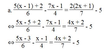 Bài tập toán lớp 8