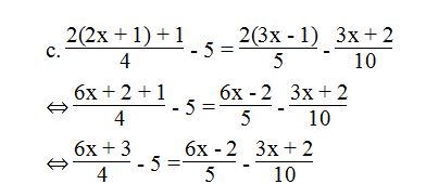 Bài tập toán lớp 8
