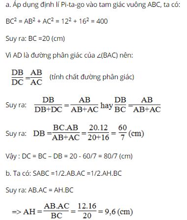 Bài tập toán lớp 8
