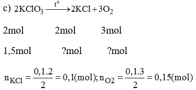 Giải bài tập SBT Hóa học lớp 8 bài 22: Tính theo phương trình hóa học