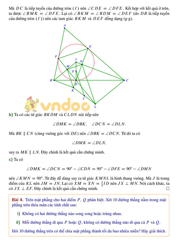 Đề thi tuyển sinh vào lớp 10 THPT Chuyên môn Toán trường Đại học Khoa học tự nhiên Hà Nội năm học 2018 - 2019