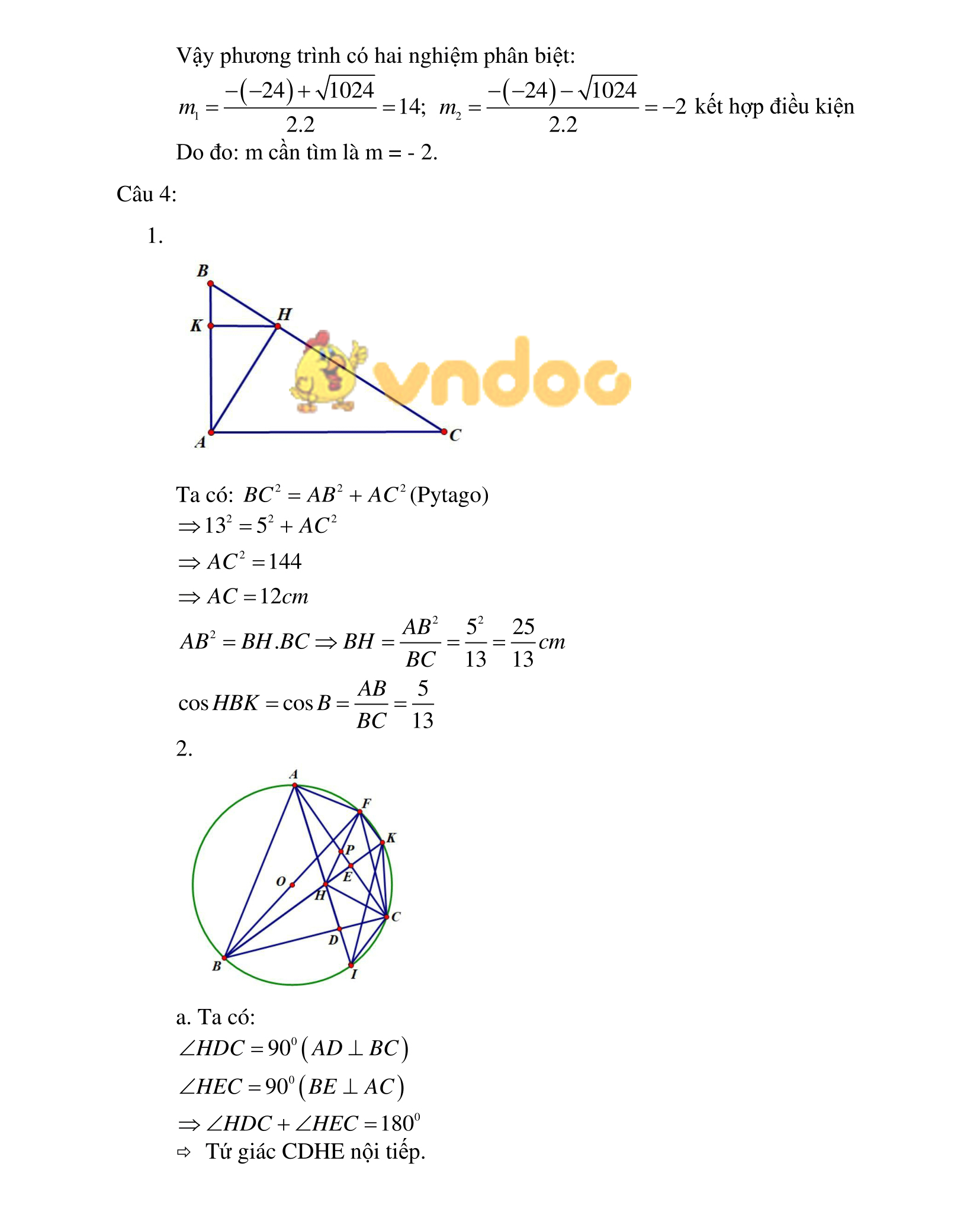 Đề thi tuyển sinh vào lớp 10 môn Toán Sở GD&ĐT Long An năm học 2018 - 2019
