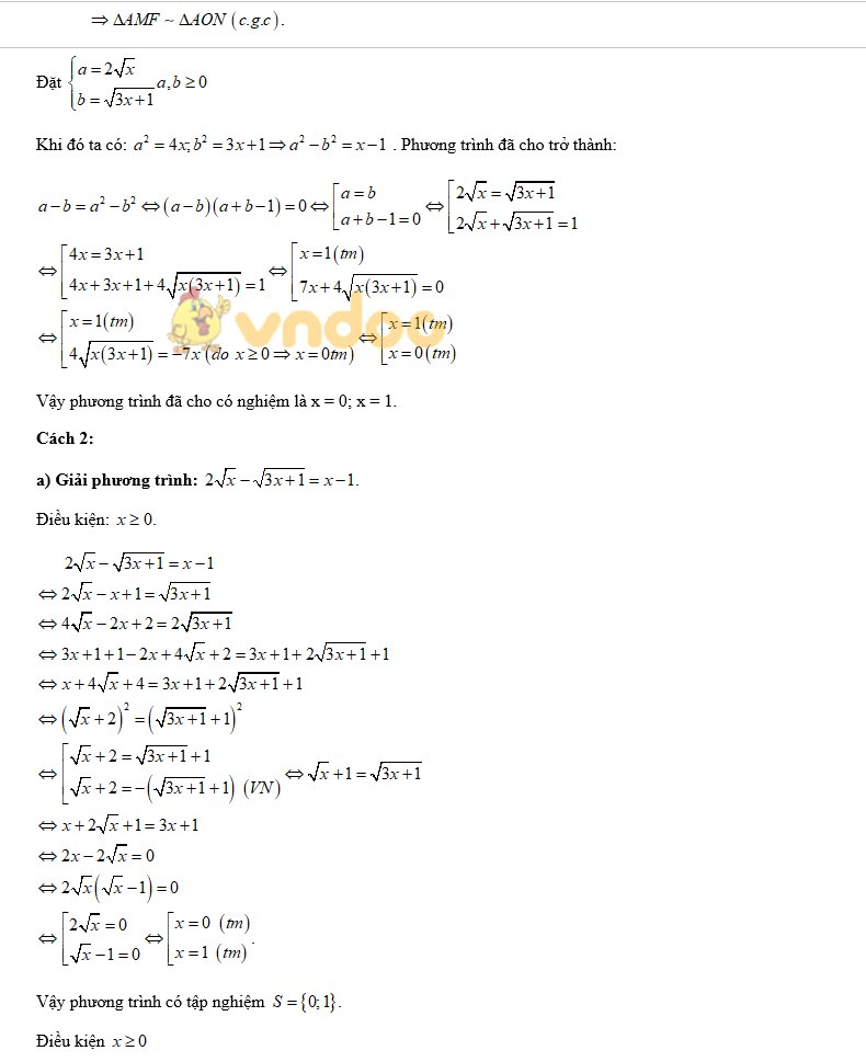 Đề thi tuyển sinh vào lớp 10 môn Toán Sở GD&ĐT Bà Rịa - Vũng Tàu năm học 2018 - 2019