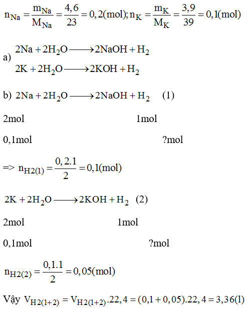 Giải bài tập SBT Hóa học lớp 8 bài 34: Nước