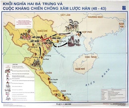 Lý thuyết Lịch sử 10 bài 16: Thời Bắc thuộc và các cuộc đấu tranh giành độc lập dân tộc (Từ thế kỉ II TCN đến đầu thế kỉ X)