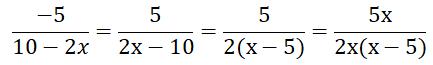 Giải bài tập SGK Toán lớp 8 bài 4: Quy đồng mẫu thức nhiều phân thức
