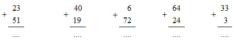 Giải vở bài tập Toán 2 bài 4: Luyện tập về Số hạng - Tổng