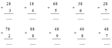 Giải vở bài tập Toán 2 bài 19: 28 + 5