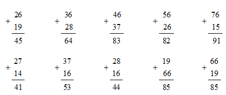 Giải vở bài tập Toán 2 bài 35: 36 + 15
