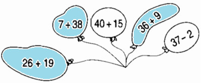 Giải vở bài tập Toán 2 bài 35: 36 + 15