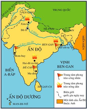 Lý thuyết Lịch sử 11 bài 2: Ấn Độ