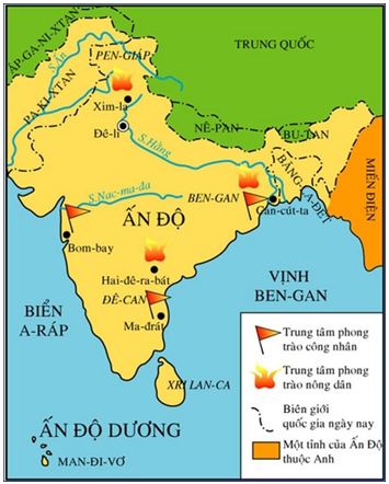 Lý thuyết Lịch sử 11 bài 2: Ấn Độ