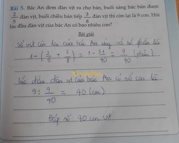 Cùng em học Toán lớp 5 tuần 1