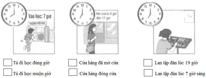 Giải vở bài tập Toán 2 bài 75
