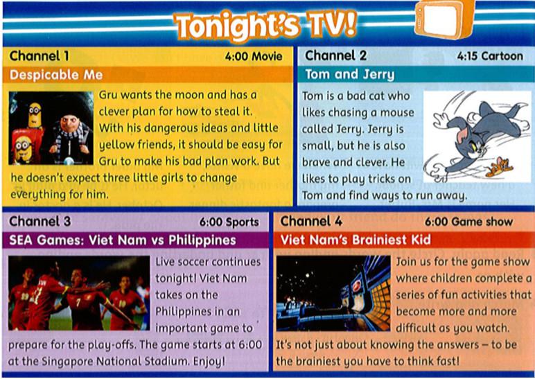 Giải bài tập tiếng Anh lớp 5