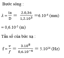 Giải bài tập SGK Vật lý 12 bài 25: Giao thoa ánh sáng