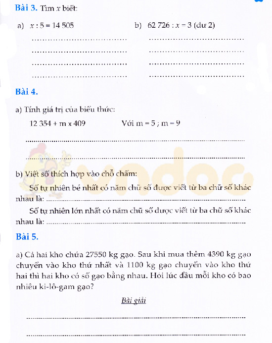 Cùng em học Toán 4