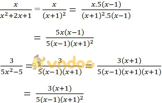 Giải bài tập SGK Toán lớp 8: Ôn tập chương 2