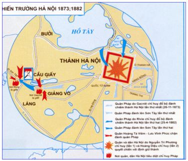 Lý thuyết Lịch sử 11 bài 20: Chiến sự lan rộng ra cả nước. Cuộc kháng chiến của nhân dân ta từ năm 1873 đến năm 1884. Nhà Nguyễn đầu hàng