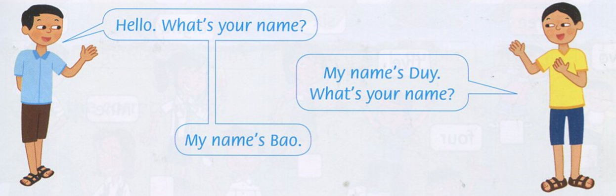 Giải bài tập tiếng Anh lớp 2