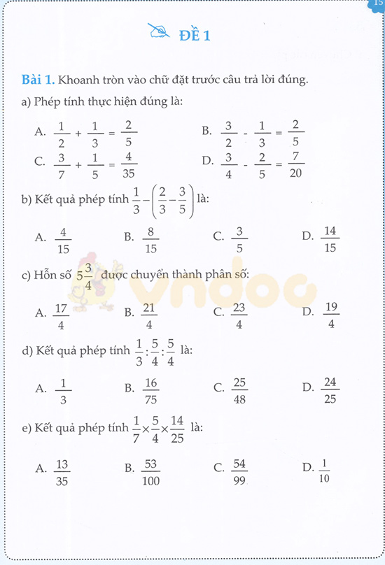 Cùng em học Toán lớp 5 Tuần 2