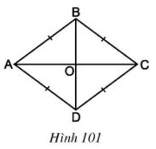 Giải bài tập SGK Toán lớp 8 bài 11: Hình thoi