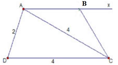 Giải bài tập SGK Toán lớp 8 bài 5: Dựng hình bằng thước và com-pa. Dựng hình thang
