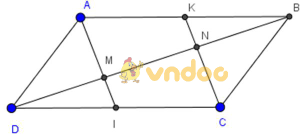 Giải bài tập SGK Toán lớp 8 bài 7: Hình bình hành