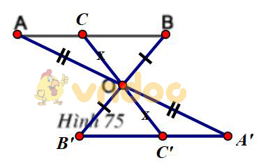 Giải bài tập SGK Toán lớp 8 bài 8: Đối xứng tâm