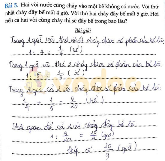 Cùng em học Toán lớp 5 Tuần 2 