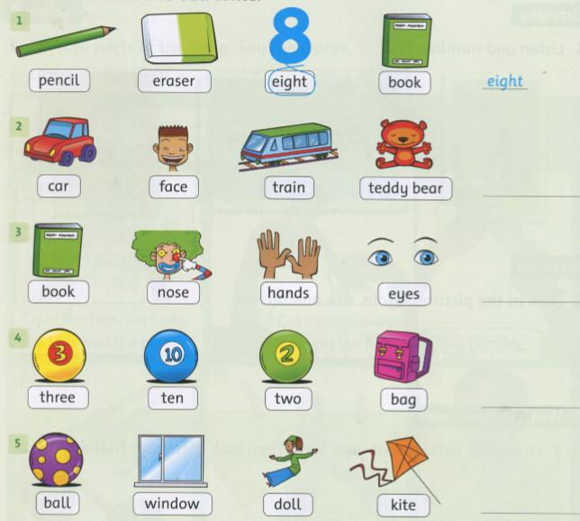 Giải bài tập tiếng Anh lớp 2