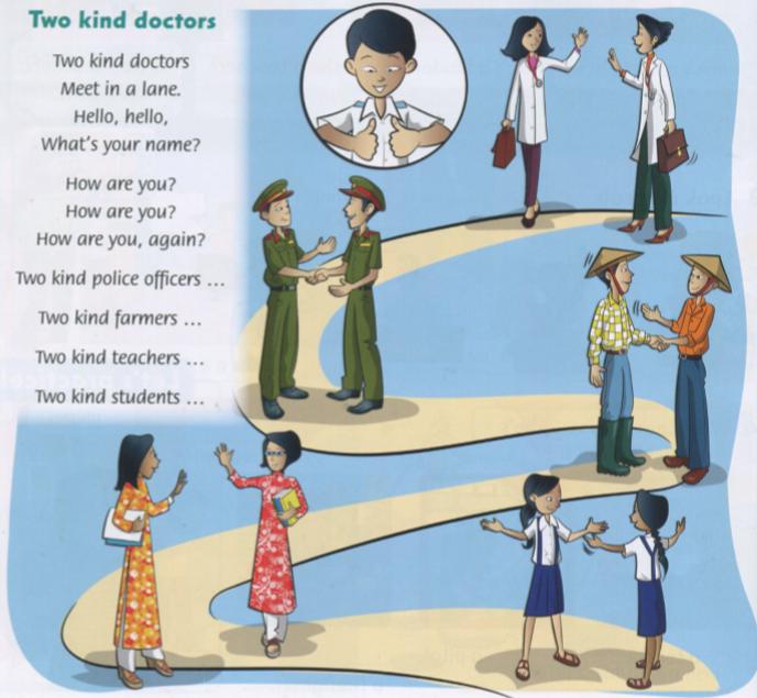 Giải bài tập tiếng Anh lớp 2