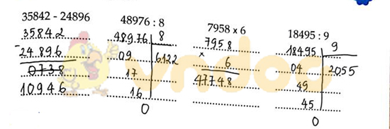 Cùng em học Toán lớp 4 Tuần 3