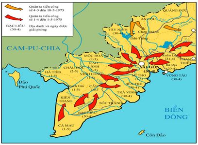 Lý thuyết Lịch sử 12 bài 23: Khôi phục và phát triển kinh tế - xã hội ở miền Bắc, giải phóng hoàn toàn miền Nam (1973-1975)
