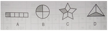 Giải vở bài tập Toán 2 bài 117: Một phần năm