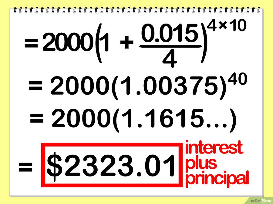 Cách tính lãi kép