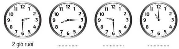 Giải vở bài tập Toán 2 bài 120: Giờ, phút