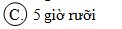 Giải vở bài tập Toán 2 bài 122: Luyện tập Giờ, phút