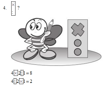 Giải vở bài tập Toán 2 bài 127: Số 1 trong phép nhân và phép chia 