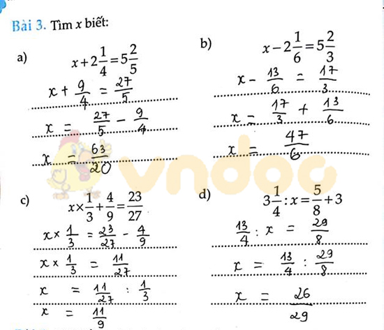 Cùng em học Toán lớp 5 Tuần 3