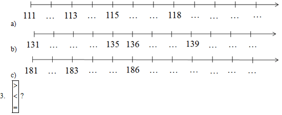 Giải vở bài tập Toán 2 bài 136