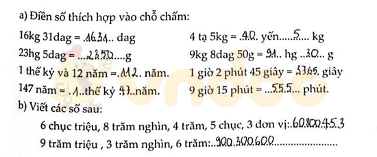 Cùng em học Toán 4 tuần 4 đề 2