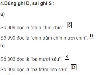 Giải vở bài tập Toán 2 bài 137: Các số có ba chữ số