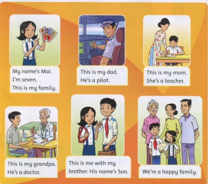 Giải bài tập tiếng Anh lớp 2