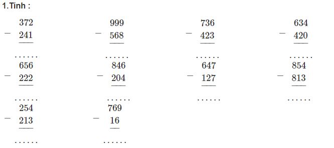Giải vở bài tập Toán 2 bài 147