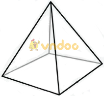 Công thức tính thể tích hình chóp