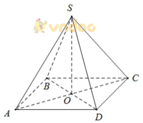 Công thức tính thể tích hình chóp